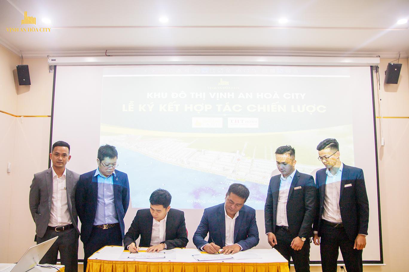 STRATEGIC COOPERATION SIGNING AGREEMENT FOR AN HOA BAY URBAN AREA WITH THT HOME