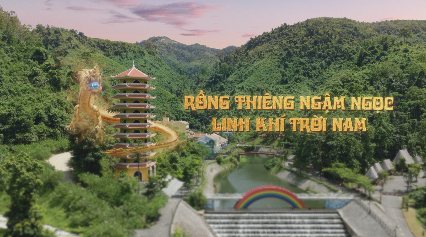 SACRED DRAGON HOLDING THE SPIRITUAL PEARL OF THE SOUTHERN HEAVEN