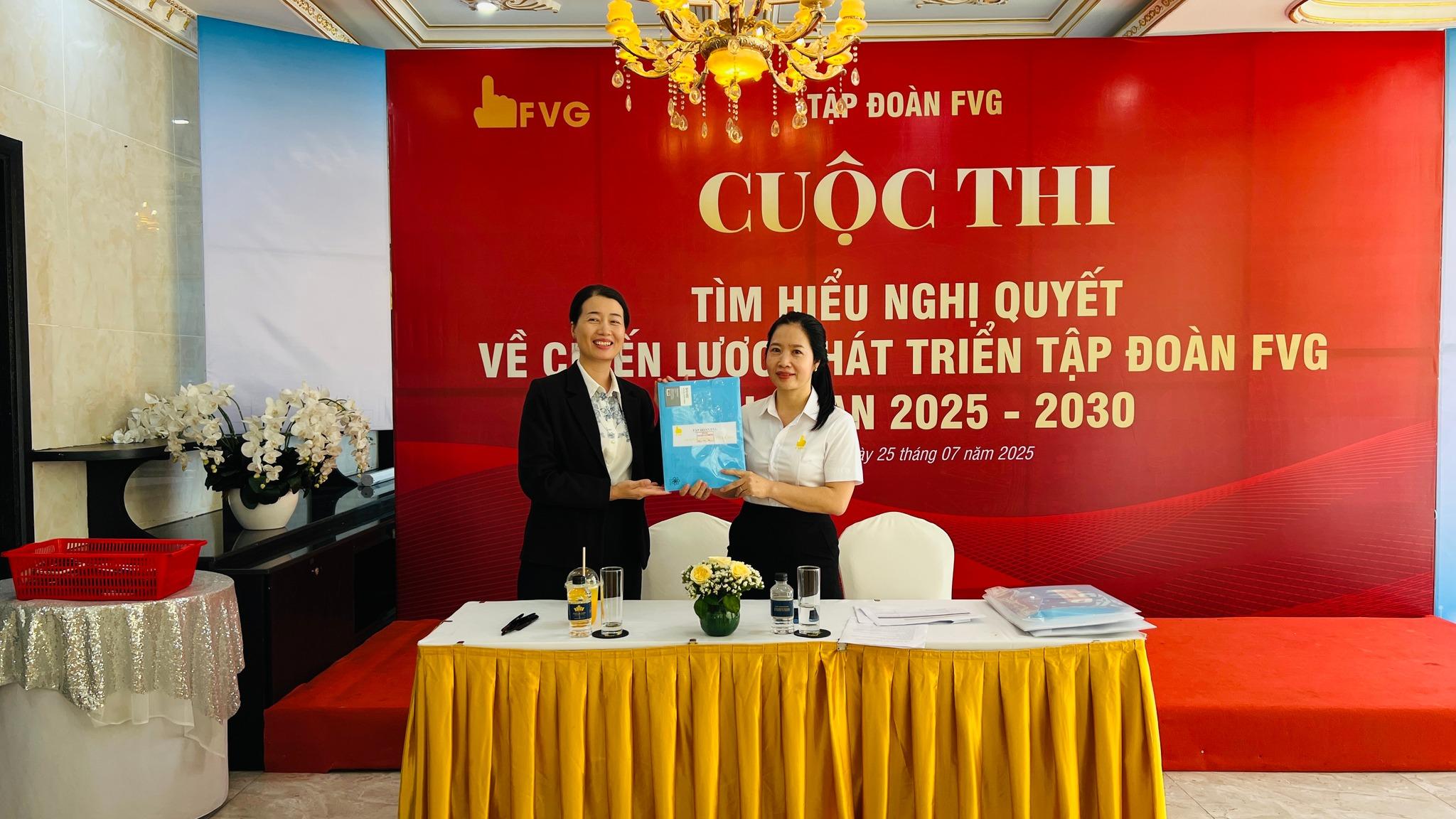 Tập đoàn FVG tổ chức thi tìm hiểu Nghị quyết 2025 -2030