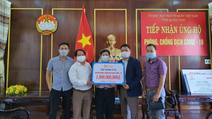 FVG HAS SUPPORTED QUANG NAM HOSPITAL 1 BILLION VND